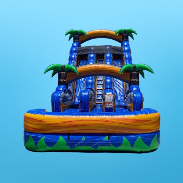 18 ft Double lane Waterslides - Image 3