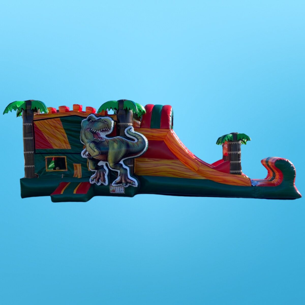 Combo Double lane Wet/Dry slide-Dinosaur - Image 3