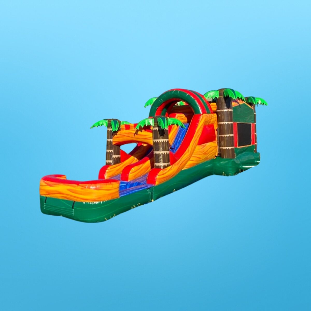 Combo Double lane Wet/Dry slide-Dinosaur - Image 2