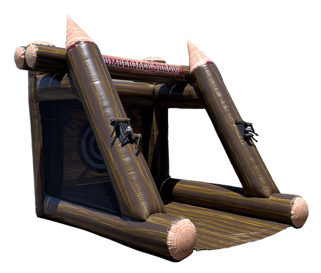 Inflatable Lumberjack Axe Throw FranKidsJump