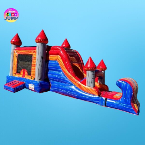 Combo Wet/Dry Slide-Inflatable BULL inside - Image 2