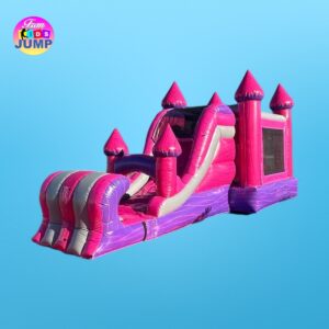 Combo Wet/Dry Slide-Inflatable BULL inside