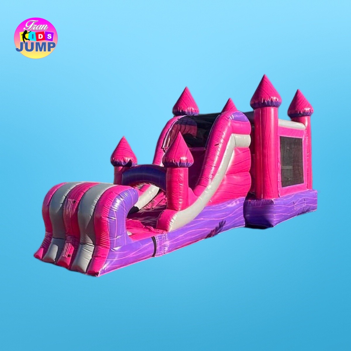 Combo Wet/Dry Slide-Inflatable BULL inside - Image 2