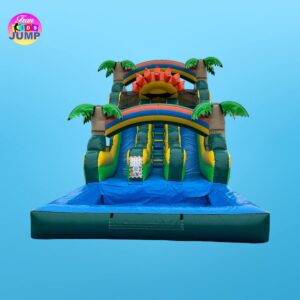 16ft Double Lane Waterslide SUNNY